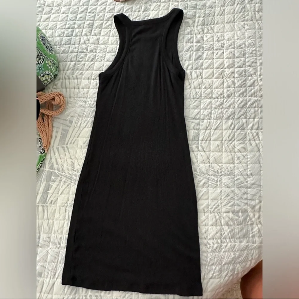 Skatie Elegant Black Sleeveless Mini Dress - Picture 4 of 7